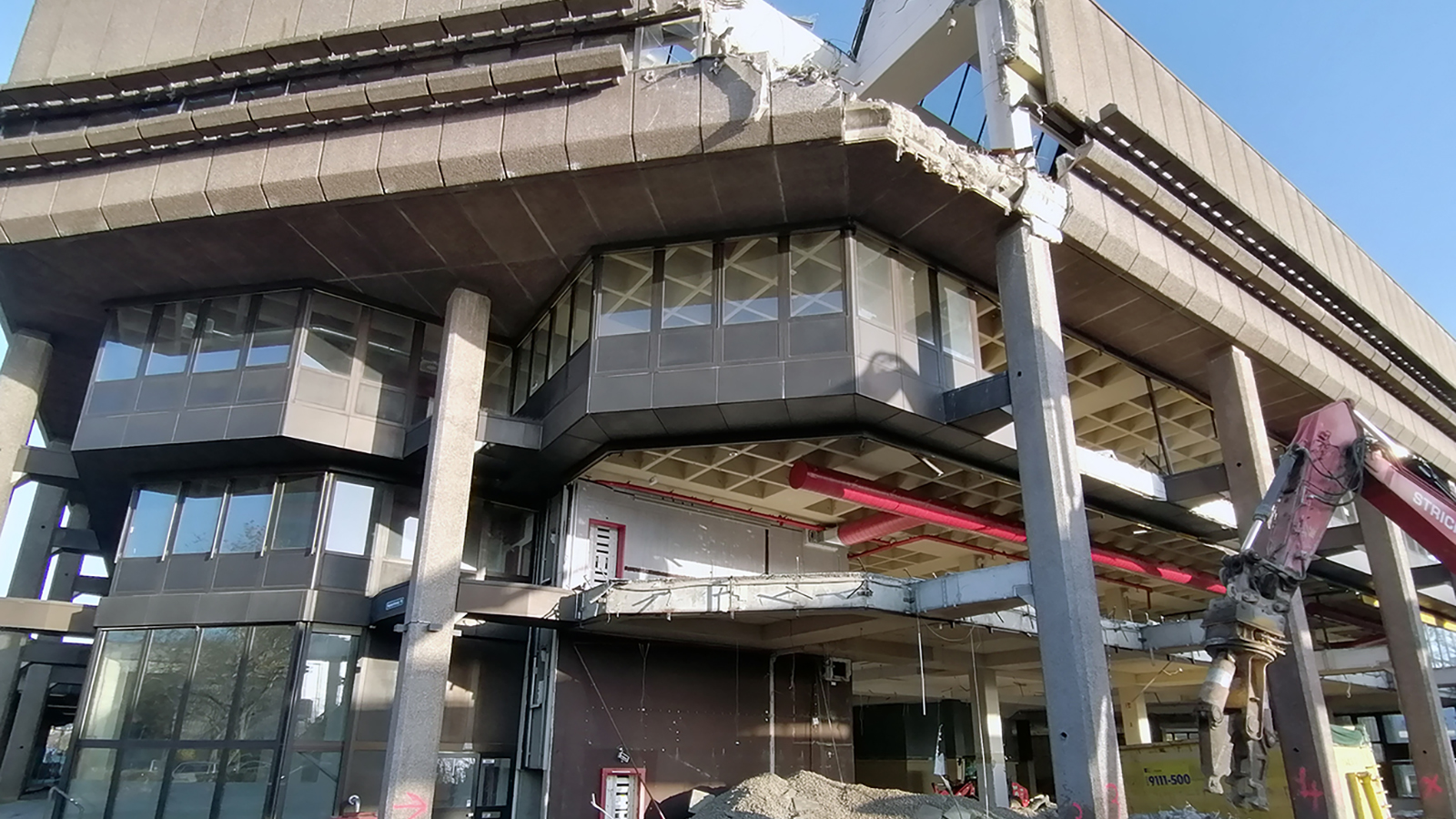 Schrittweiser Rückbau