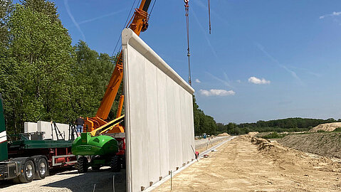Haftmauer der JVA Münster