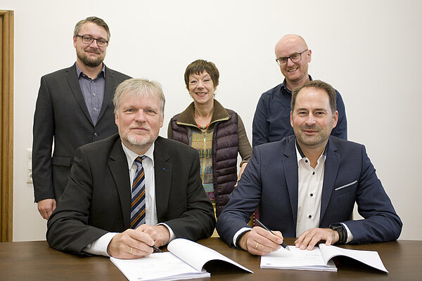 Helmut Heitkamp, Arne Fries, Markus Walk, Astrid Schneider, Stefan Schönstein