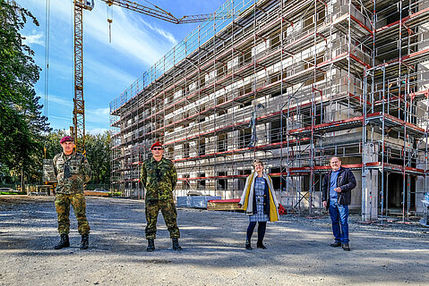 Vorstellung des neuen Unterkunftsgebäudes