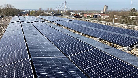 Photovoltaik Kreispolizeibehörde Wesel