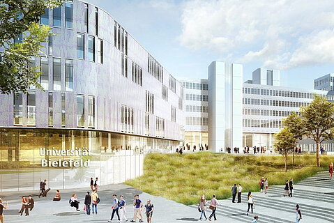 Visualisierung Universität Bielefeld