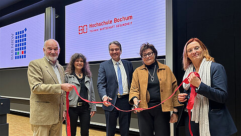 Feierliche Einweihung der Hörsäle an der Hochschule Bochum