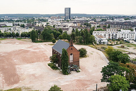 Die Gefängniskapelle auf der Ulmer Höh'